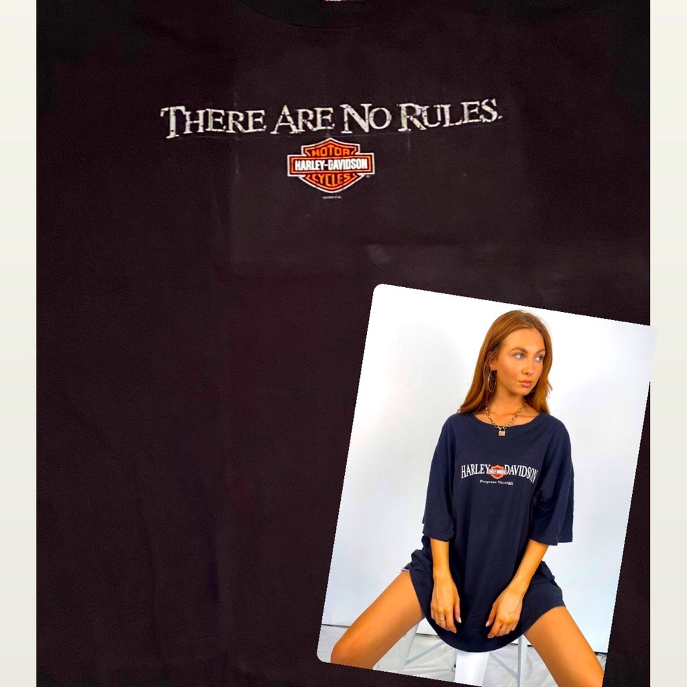 Harley Davidson oversized fit Tee.